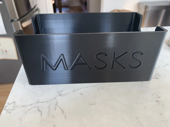 Byr Maske Kutusu, Basit (Sadece Plastik Aparattır!!!) 3D - Resim 2