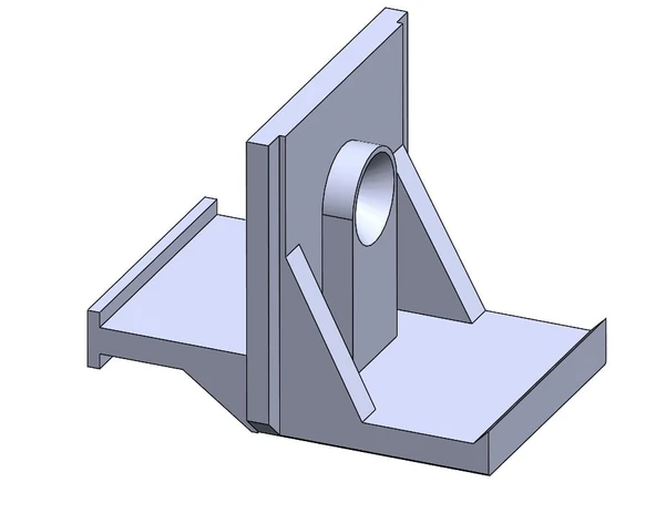 Byr Tope-Arrastre Riel Panel Japonca (Japon Perde Tıpa Profili) (Plastik Aparattır!!!) 3D ürün görseli