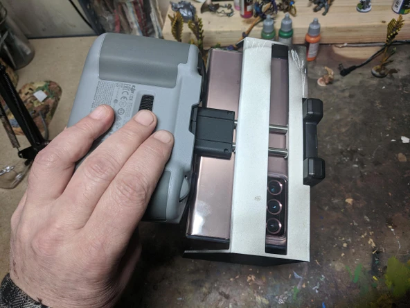 DJI Mini 2 veya Mavic Air 2 uzaktan kumandası için güneşlik (Plastik Aparattır!!!) - 3