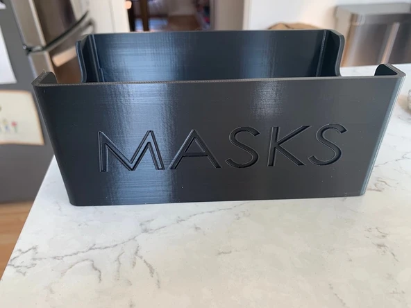 Byr Maske Kutusu, Basit (Sadece Plastik Aparattır!!!) 3D ürün görseli
