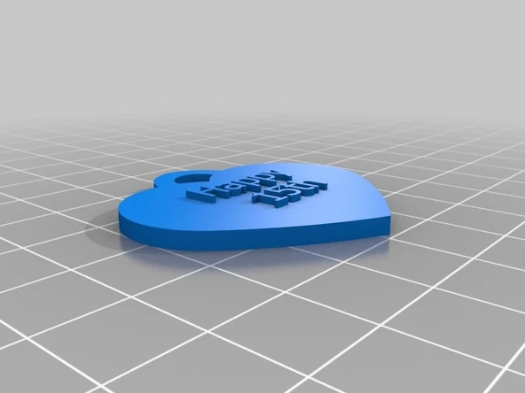 Byr 15. yıldönümü kolye (Plastik Aparattır!!!) 3D ürün görseli 1