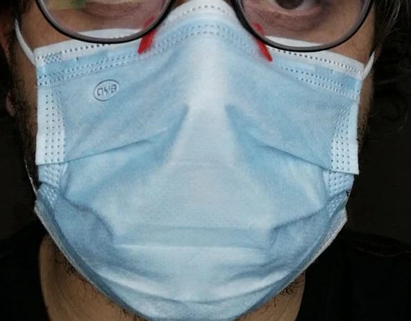 Byr Cerrahi Maske İçin Buğu Önleyici Klip (Plastik Aparattır!!!) 3D - Resim 2