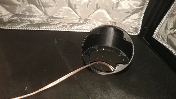 Itineo kamp arabası için hoparlör desteği (4") (Plastik Aparattır!!!) - 5