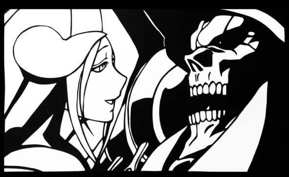 Ainz ve Albedo kalıbı (Plastik Aparattır!!!)