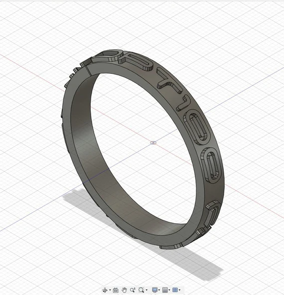 Byr DPT100 sınıfım için yüzük (Plastik Aparattır!!!) 3D ürün görseli