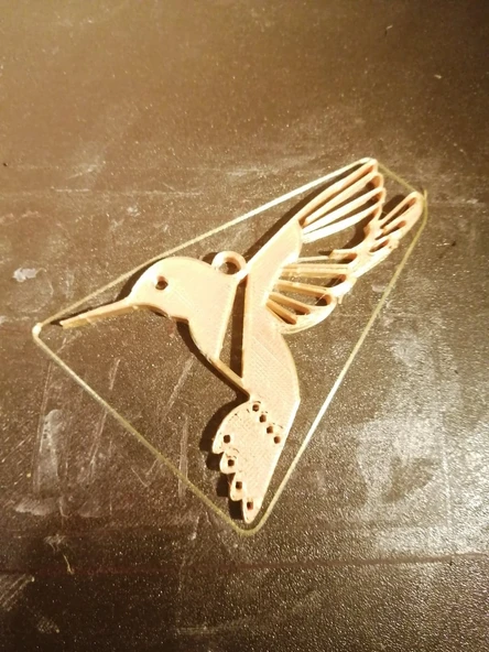 Byr KUŞ KOLYE Kolye (Plastik Aparattır!!!) 3D - Resim 4