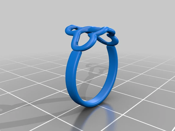 Byr Kalp Yüzük (Plastik Aparattır!!!) 3D - Resim 2