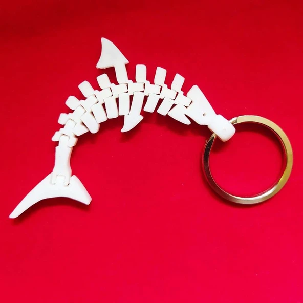 Byr temiz flexi köpekbalığı + Yüzük (Sadece Plastik Aparattır!!!) 3D ürün görseli