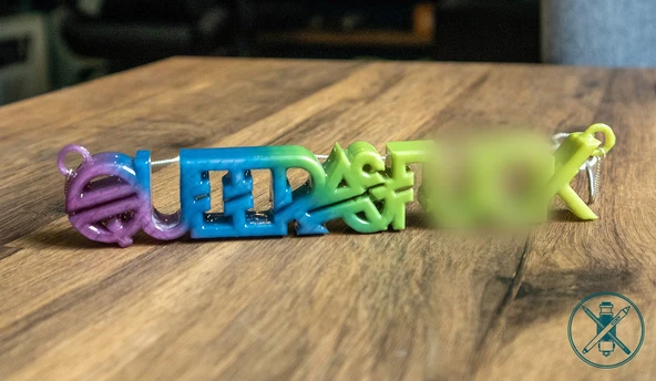 Byr QueerAsF*ck Kolye (Sadece Plastik Aparattır!!!) 3D - Resim 3