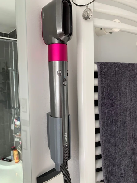 Byr Dyson Airwrap Duvara Montaj Aparatı (Sadece Plastik Aparattır!!!) 3D - Resim 3