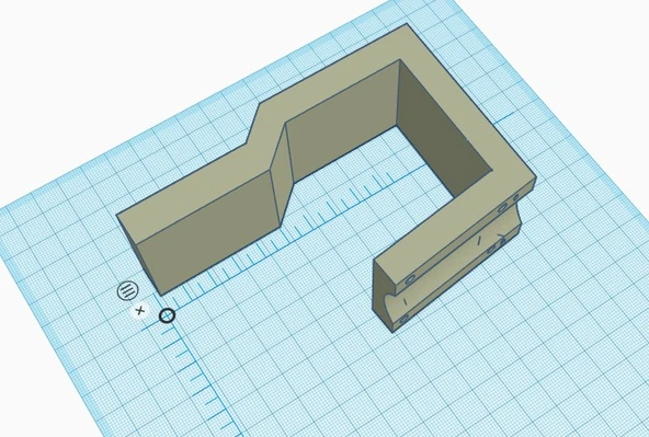 Byr Çamaşır makinesi deşarj tüpü küvet braketi (Sadece Plastik Aparattır!!!) 3D - 3