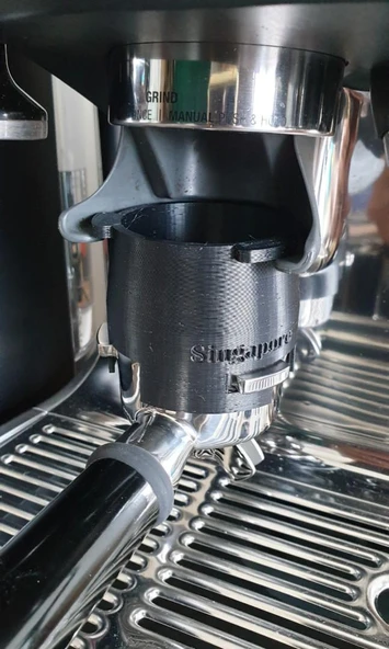 Byr 54 mm Breville Portafilter için kahve dozlama hunisi (Plastik Aparattır!!!) 3D - 3