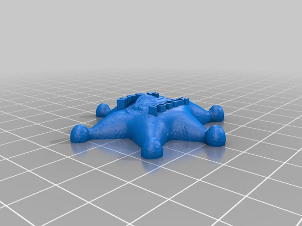 Byr Maske Polisi Rozeti (3D heykel) (Sadece Plastik Aparattır!!!) 3D ürün görseli