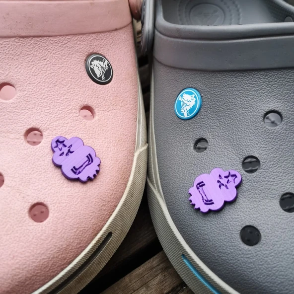 Topaklı Uzay Crocs Charm'ı (Plastik Aparattır!!!)