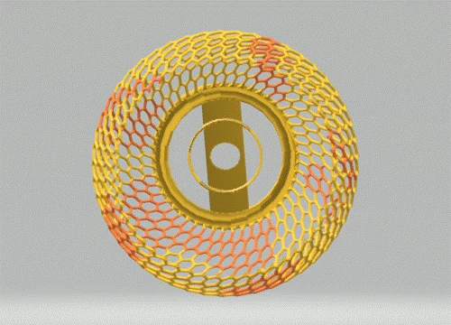 Byr Güzel Led Işık Çay Mumluk vazo şekilli Geniş Uçlu (Sadece Plastik Aparattır!!!) 3D - 3