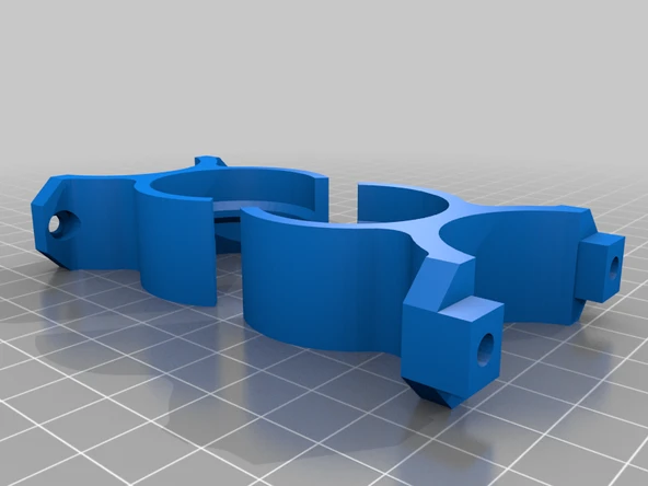 Byr Dyson - Çift Bağlanma Tüpü montajı (Sadece Plastik Aparattır!!!) 3D - Resim 2