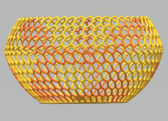 Byr Güzel Led Işık Çay Mumluk vazo şekilli Geniş Uçlu (Sadece Plastik Aparattır!!!) 3D - 4