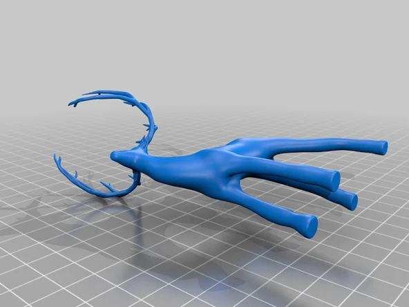 Byr Ren geyiği yılbaşı ağacı süsü (Sadece Plastik Aparattır!!!) 3D - Resim 3