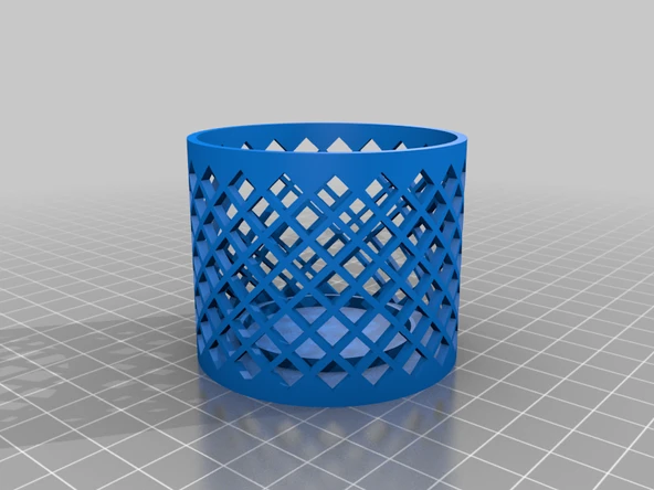 Byr Çay Mumluk (Sadece Plastik Aparattır!!!) 3D