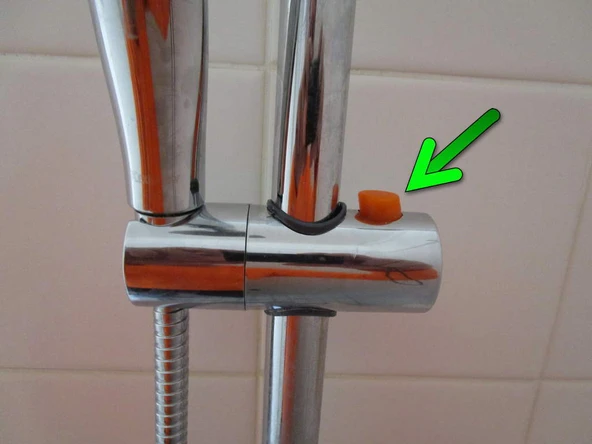 Byr Duş Başlığı Değiştirme Düğmesi (Sadece Plastik Aparattır!!!) 3D