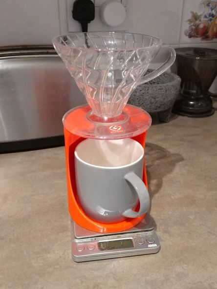 V60 Stant Over Pour (No2) (Plastik Aparattır!!!)