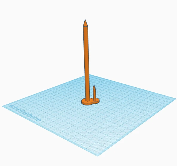 Byr Robotik Lawnmovers için Morava / Çim Çivi için Tırnak (Sadece Plastik Aparattır!!!) 3D ürün görseli