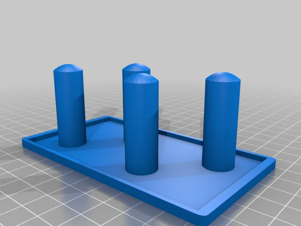 Byr 4 yüzük destek (Sadece Plastik Aparattır!!!) 3D - Resim 2