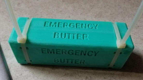 Byr Acil Tereyağı (Sadece Plastik Aparattır!!!) 3D