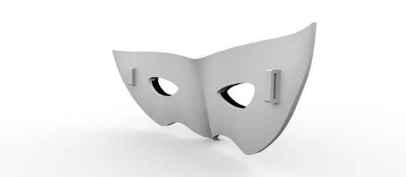 Byr JOKER MASKE PERSONA 5 - (TAKILIR) (Sadece Plastik Aparattır!!!) 3D - Resim 3