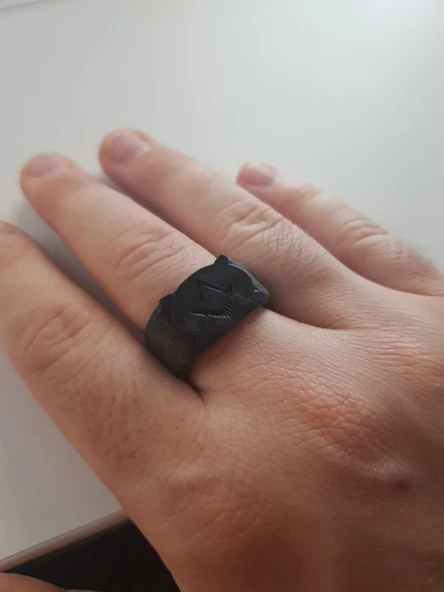 Byr Masonik yüzük (Plastik Aparattır!!!) 3D - Resim 3