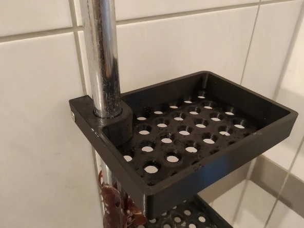 Byr Duş çubuğu için şampuan tutucusu (Sadece Plastik Aparattır!!!) 3D - 2