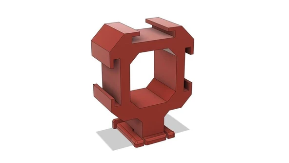 Byr Üçlü Soğuk Ayakkabı v2 (Sadece Plastik Aparattır!!!) 3D ürün görseli 1