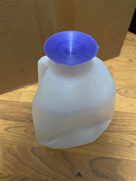 Byr Düşük profilli yarım galon süt sürahi hunisi (Sadece Plastik Aparattır!!!) 3D - 3
