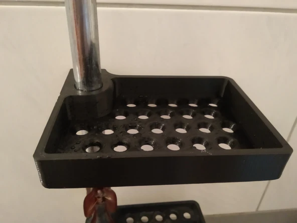 Byr Duş çubuğu için şampuan tutucusu (Sadece Plastik Aparattır!!!) 3D - 3
