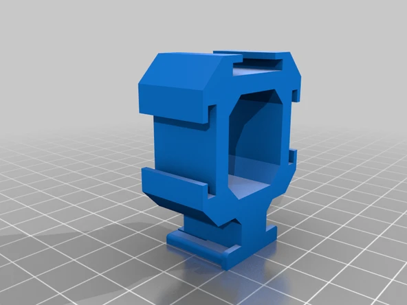 Byr Üçlü Soğuk Ayakkabı v2 (Sadece Plastik Aparattır!!!) 3D - Resim 4