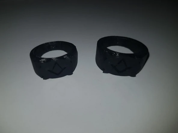 Byr Masonik yüzük (Plastik Aparattır!!!) 3D - Resim 5