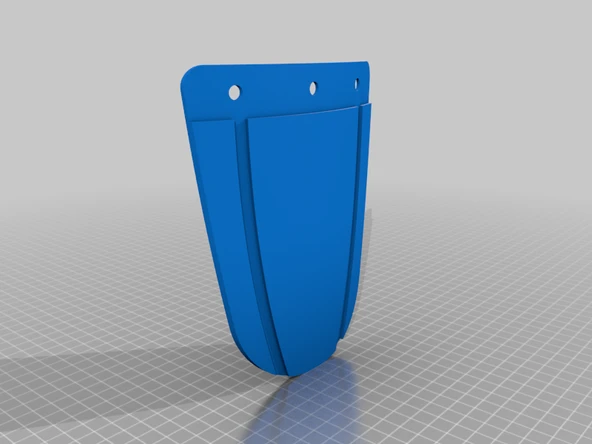 Byr Mandalor kalça zırhı (Sadece Plastik Aparattır!!!) 3D - 2