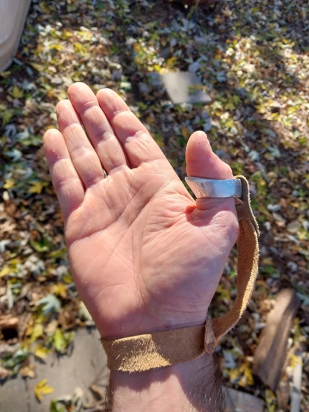 Byr Okçuluk Başparmak Yüzük (Plastik Aparattır!!!) 3D - Resim 3