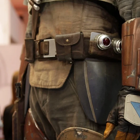 Byr Mandalor kalça zırhı (Sadece Plastik Aparattır!!!) 3D - 4