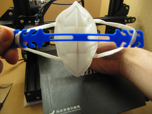 Byr Maske Gerdirici / Kulak Koruyucu (Plastik Aparattır!!!) 3D - Resim 3