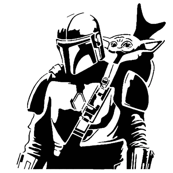 Byr Mandalor kalıbı 4 (Sadece Plastik Aparattır!!!) 3D