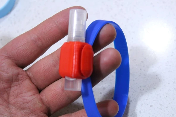 Byr Dezenfektan bilezikler (Sadece Plastik Aparattır!!!) 3D ürün görseli