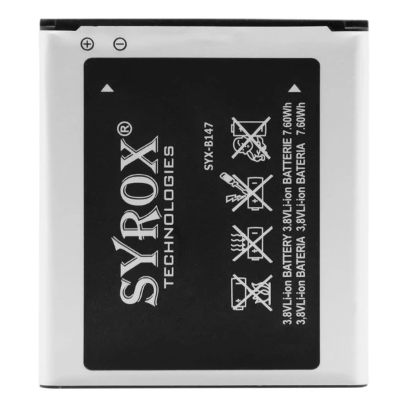 Syrox Samsung i8530  i8552 Batarya B147 - 2