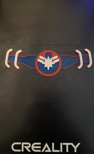 Byr Kaptan Marvel Kulak Koruyucu COVİD Cerrahi Maske Askısı (Plastik Aparattır!!!) 3D - Resim 5