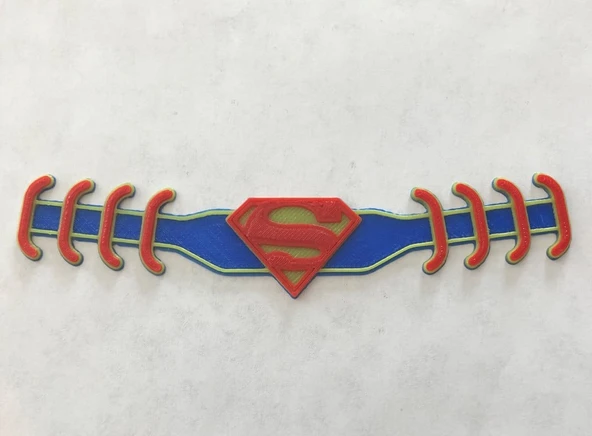 Byr Superman Kulak Koruyucu COVİD Cerrahi Maske Askısı (Sadece Plastik Aparattır!!!) 3D ürün görseli