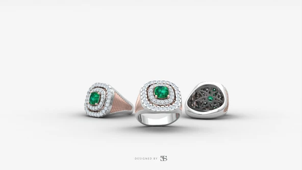 Byr Erkek Yüzük (Plastik Aparattır!!!) 3D - Resim 2