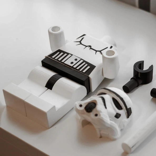 Stormtrooper Lego Tuvalet Kağıdı Tutucusu (Plastik Aparattır!!!) - 4