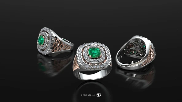 Byr Erkek Yüzük (Plastik Aparattır!!!) 3D - Resim 4