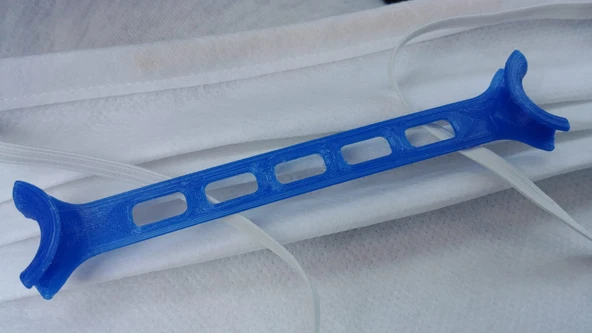 Byr Cerrahi Maske Kayışı (Tek Boyut) (Plastik Aparattır!!!) 3D - Resim 4