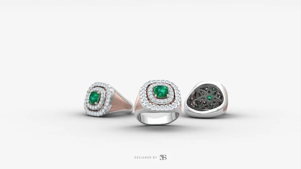 Byr Erkek Yüzük (Plastik Aparattır!!!) 3D ürün görseli